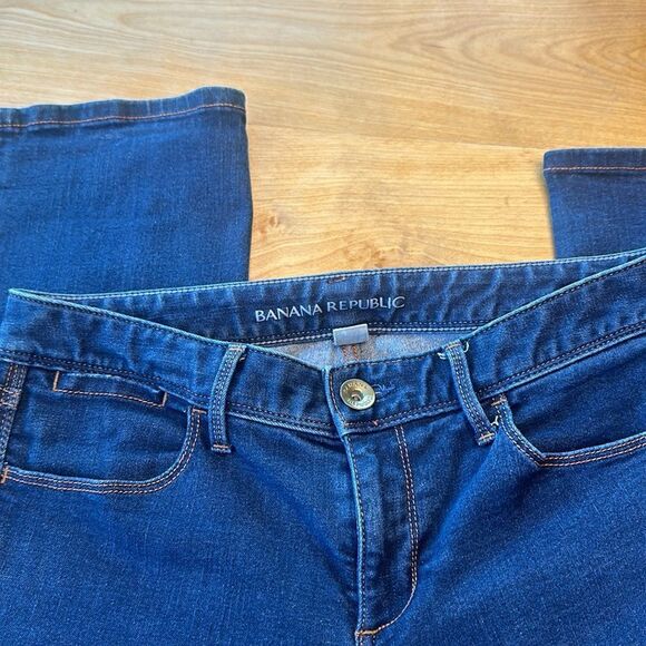 Banana Republic Boot cut dark wash jeans - Picture 2 of 6
